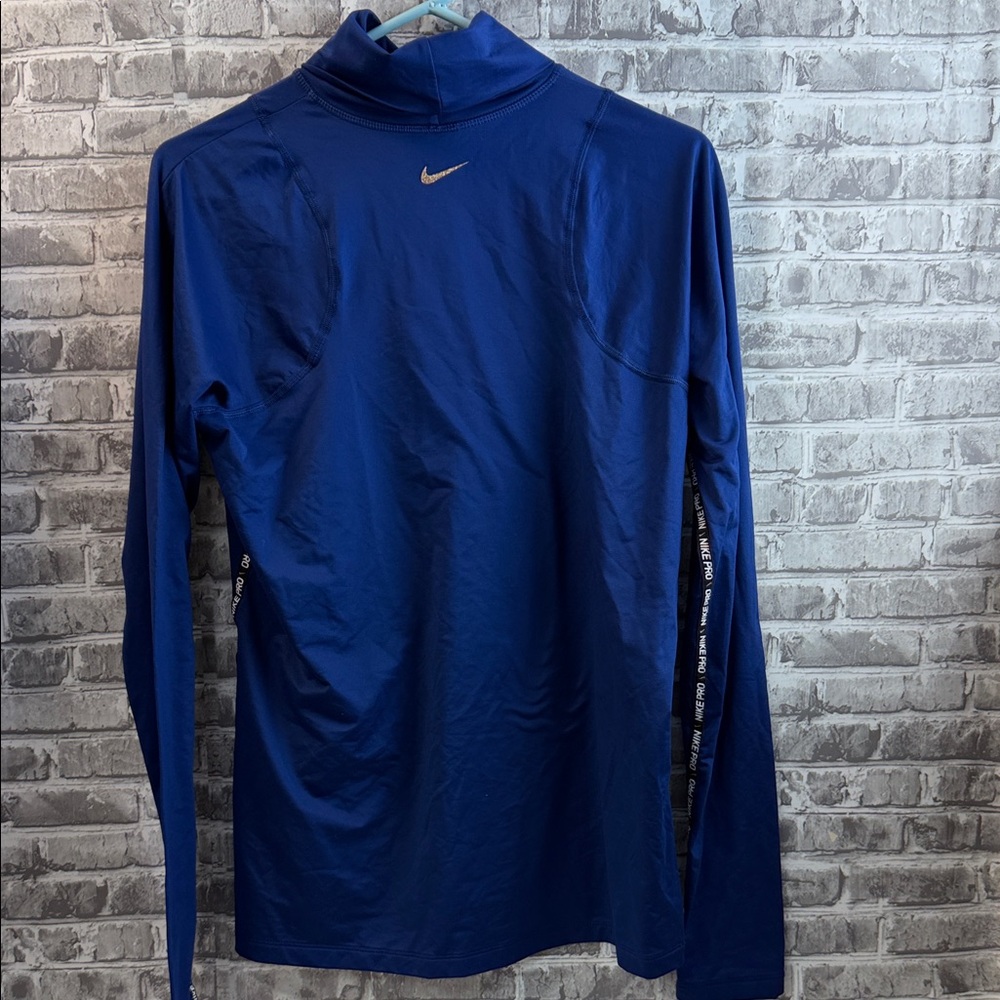 Nike PRO Royal Blue Performance‎ Long Sleeve Shirt